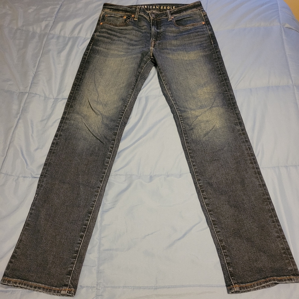 American Eagle Outfitters Men's Airflex+ Slim Jeans 31x34